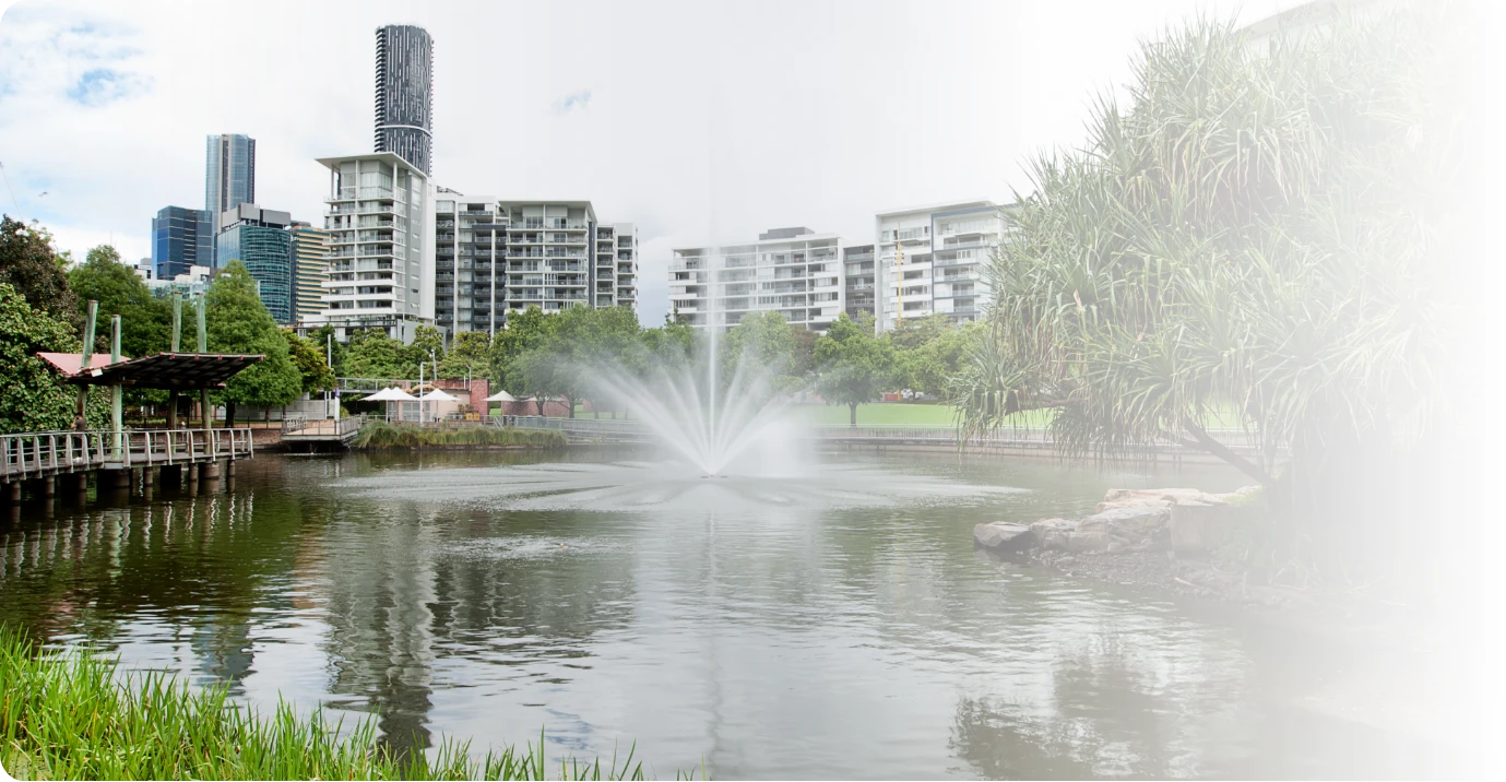 park fountain